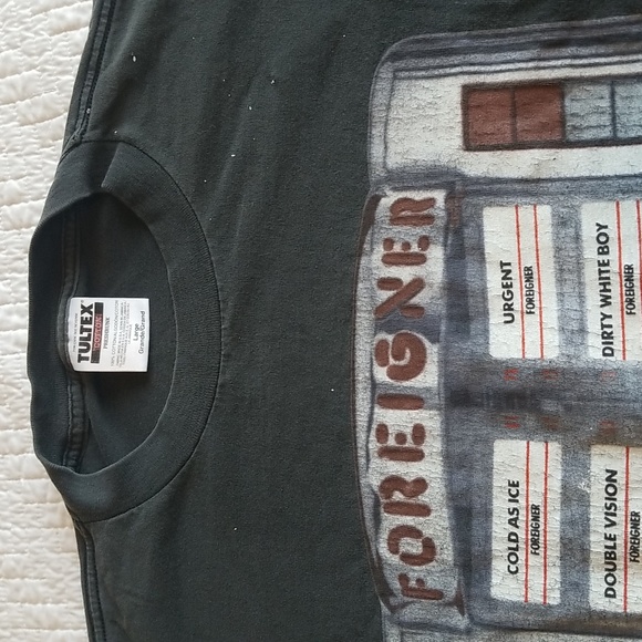 Vintage Foreigner Band 1996 Concert T-Shirt - Picture 4 of 10